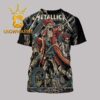 Metallica Tampa 2025 Raymond James Stadium FL On June 6th 8th Limited All Over Print T-Shirt Hoodie Sweatshirt
