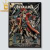 Metallica Tampa 2025 Raymond James Stadium FL On June 6th 8th Limited Home Decor Poster Canvas
