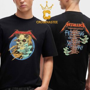 Metallica Tour 2025 M72 North American Tour Dates Pop Up Two Sided Unisex T-Shirt