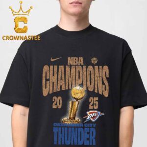 OKC Thunder 2025 NBA Champions Nike Locker Room Unisex T-Shirt Hoodie Sweater