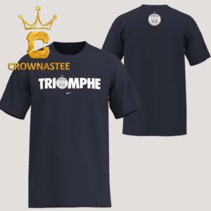 Paris Saint Germain PSG Nike Triomphe Champions d’Europe 2025 Two Sided T-Shirt