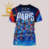 Paris Saint Germain PSG Triomphe 2025 d’Europe Champions League Munich Final All Over Print T-Shirt