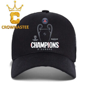 Paris Saint Germain PSG Triomphe 2025 d’Europe Champions Trophee Classic Hat Cap Snaoback