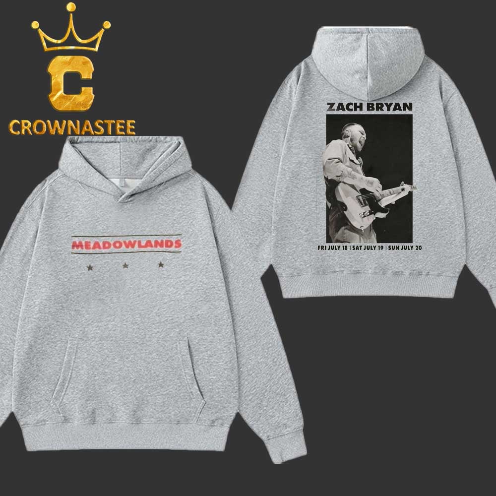 Zach Bryan Metlife Stadium 2025 Meadowlands Kings Of Leon On July 20th Two Sided Hoodie Zach Bryan Metlife Stadium 2025 Meadowlands Kings Of Leon On July 20th Two Sided Hoodie