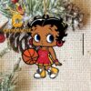 Atlanta Hawks Betty Boop NBA Decoration Christmas Tree Ornament