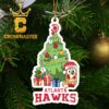 Atlanta Hawks Bluey NBA Christmas Tree Decor Ornament