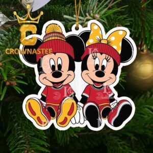 Atlanta Hawks Mickey Minne NBA Christmas Tree Decor Ornament