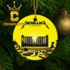 Metallica And Justice For All Album Cover Christmas Tree Decorations Ornament