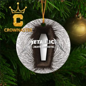 Metallica Death Magnetic Album Cover Christmas Tree Decorations Ornament