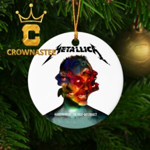 Metallica Hardwired To Self Destruct Album Cover Christmas Tree Decorations Ornament