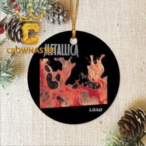 Metallica Load Album Cover Christmas Tree Decorations Ornament