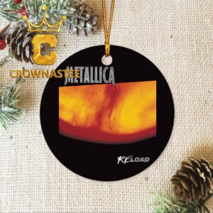 Metallica Reload Album Cover Christmas Tree Decorations Ornament