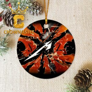 Metallica S&M Album Cover Christmas Tree Decorations Ornament