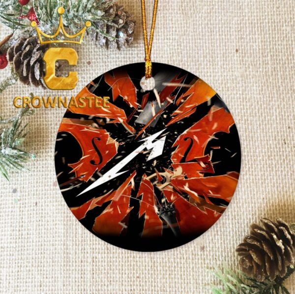 Metallica S&M Album Cover Christmas Tree Decorations Ornament