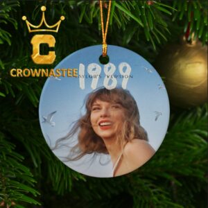 Taylor Swift 1989 Album Cover Christmas Tree Decorations Ornament