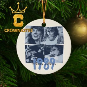 Taylor Swift 1989 Album Taylor Verson Christmas Tree Decorations Ornament