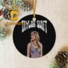 Taylor Swift Fearless Album Cover Christmas Tree Decorations Ornament