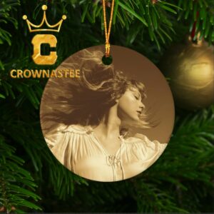 Taylor Swift Fearless Album Cover Christmas Tree Decorations Ornament