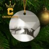 Taylor Swift The More Red Album Cover Christmas Tree Decorations Ornament