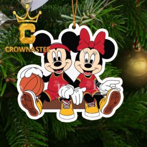 Atlanta Hawks Mickey Minne NBA Xmas Christmas Tree Decor Ornament