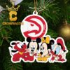 Atlanta Hawks Mickey Mouse NBA Christmas Tree Decor Ornament