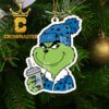 Detroit Lions Boujee Grinch NFL Football Christmas Tree Decoration Ornament