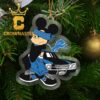 Detroit Lions Disney Mickey Mouse Acrylic NFL Xmas Christmas Tree Decor Ornament