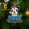 Detroit Lions Mickey Christmas NFL Acrylic Christmas Tree Decoration Ornament