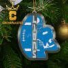 Detroit Lions NFL Logo Acrylic Christmas Tree Decor Ornament