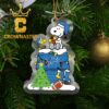 Detroit Lions NFL Peanuts Movie Snoopy Forever Win Or Lose Football Acrylic Christmas Tree Decoration Ornament