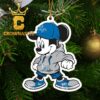 Detroit Lions Mickey Mouse Nike NFL Christmas Tree Decor Ornament