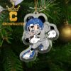 Detroit Lions Bluey 1st Fan NFL Acrylic Christmas Tree Decoration Ornament