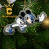 Detroit Lions Disney Mickey Mouse NFL Acrylic Decoration Christmas Tree Ornament