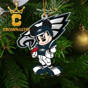 Philadelphia Eagles Disney Mickey Mouse NFL Christmas Tree Decoration Ornament