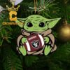Las Vegas Raiders Bluey Happy Christmas NFL Acrylic Christmas Tree Decoration Ornament