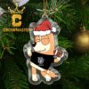Las Vegas Raiders Bluey Chilli Christmas Deer NFL Acrylic Christmas Tree Decoration Ornament