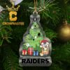 Las Vegas Raiders Snoopy NFL Sport Acrylic Christmas Tree Decoration Ornament