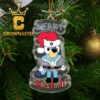 Las Vegas Raiders Bluey Lucky Christmas NFL Acrylic Christmas Tree Decoration Ornament