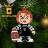 Las Vegas Raiders Christmas Stitch Disney NFL Acrylic Christmas Tree Decoration Ornament