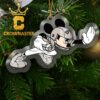 Las Vegas Raiders Disney Mickey Mouse NFL Acrylic Christmas Tree Decoration Ornament