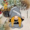 Las Vegas Raiders Gnomes NFL Acrylic Christmas Tree Decoration Ornament