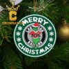 Las Vegas Raiders Grinch Merry Christmas NFL Christmas Tree Decoration Ornament