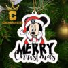 Las Vegas Raiders Mickey Football NFL Acrylic Christmas Tree Decoration Ornament