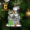 Las Vegas Raiders Snoopy Football NFL Acrylic Christmas Tree Decoration Ornament