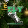 Detroit Lions Grinch With Coffee NFL Football Christmas Tree Decor Ornament