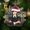 Wednesday Addams Siblings Acrylic Christmas Tree Decoration Ornament