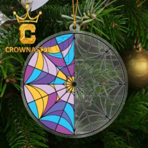Wednesday Addams Window Acrylic Christmas Tree Decor Ornament