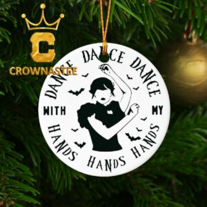 Wednesday Dance With My Hand Acrylic Christmas Tree Decor Ornament