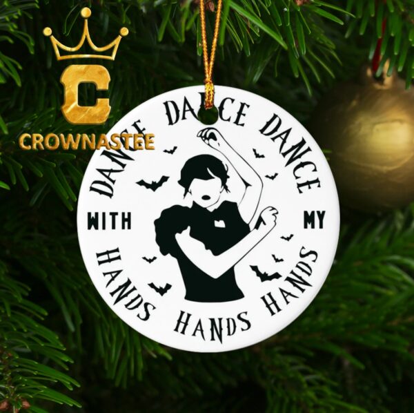 Wednesday Dance With My Hand Acrylic Christmas Tree Decor Ornament