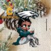 Philadelphia Eagles Bluey & Bingo NFL Christmas Tree Decoration Ornament